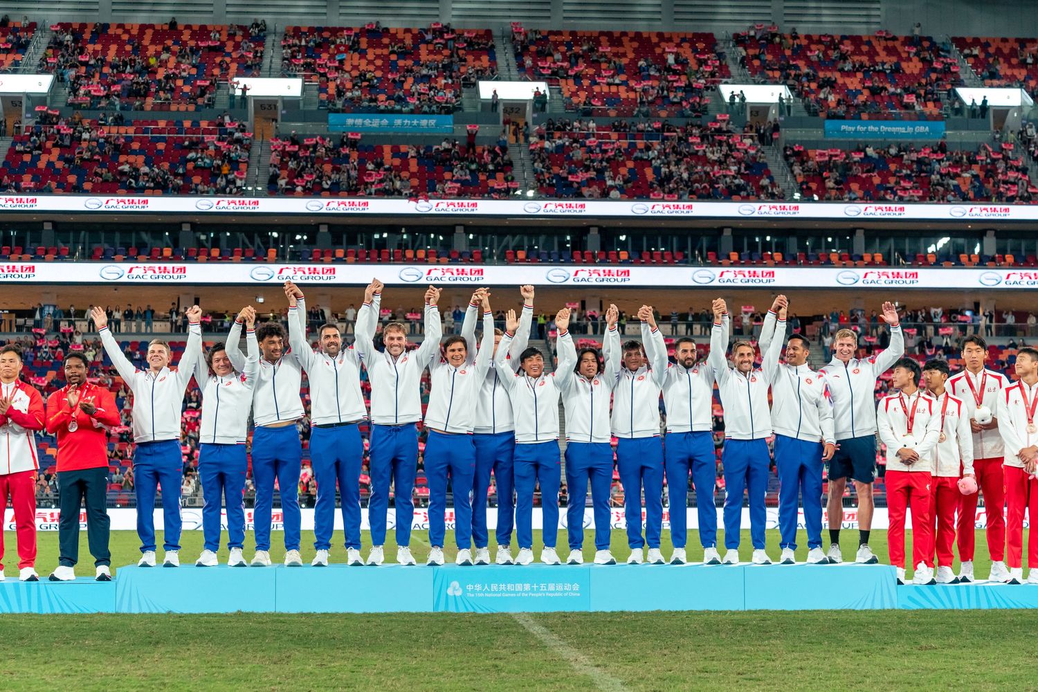 HONG KONG CHINA MEN’S 7s POOLED ALONGSIDE COLOMBIA, SAMOA AND TONGA IN HSBC SVNS DIVISION 3